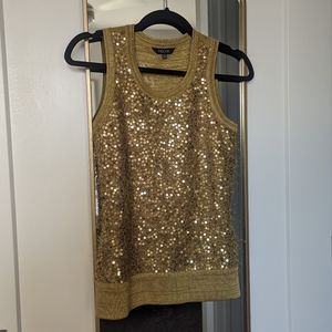 Misook Petite Sequin Tank
